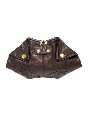Leather Manta Clutch