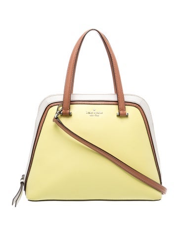 Leather Top Handle Bag
