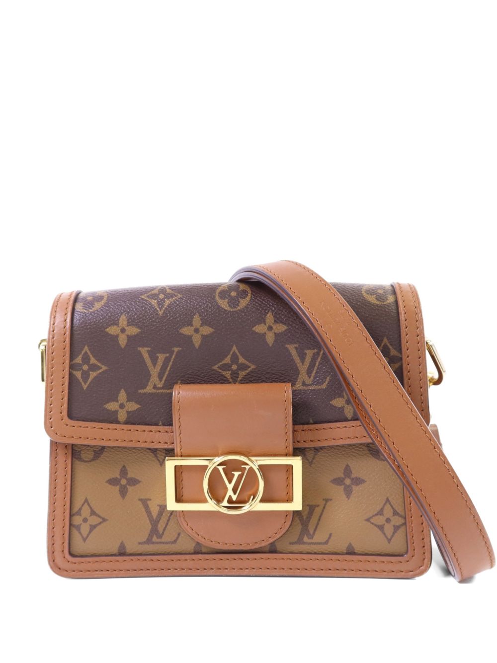 mini Dauphine Monogram Reverse crossbody bag