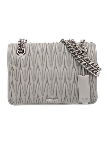 Miu Miu Leather Shoulder Bag