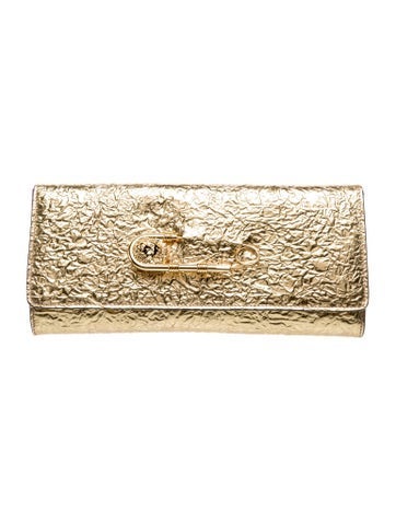 Versace Patent Leather Clutch