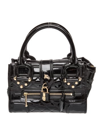 Quilted Top Handle Bag