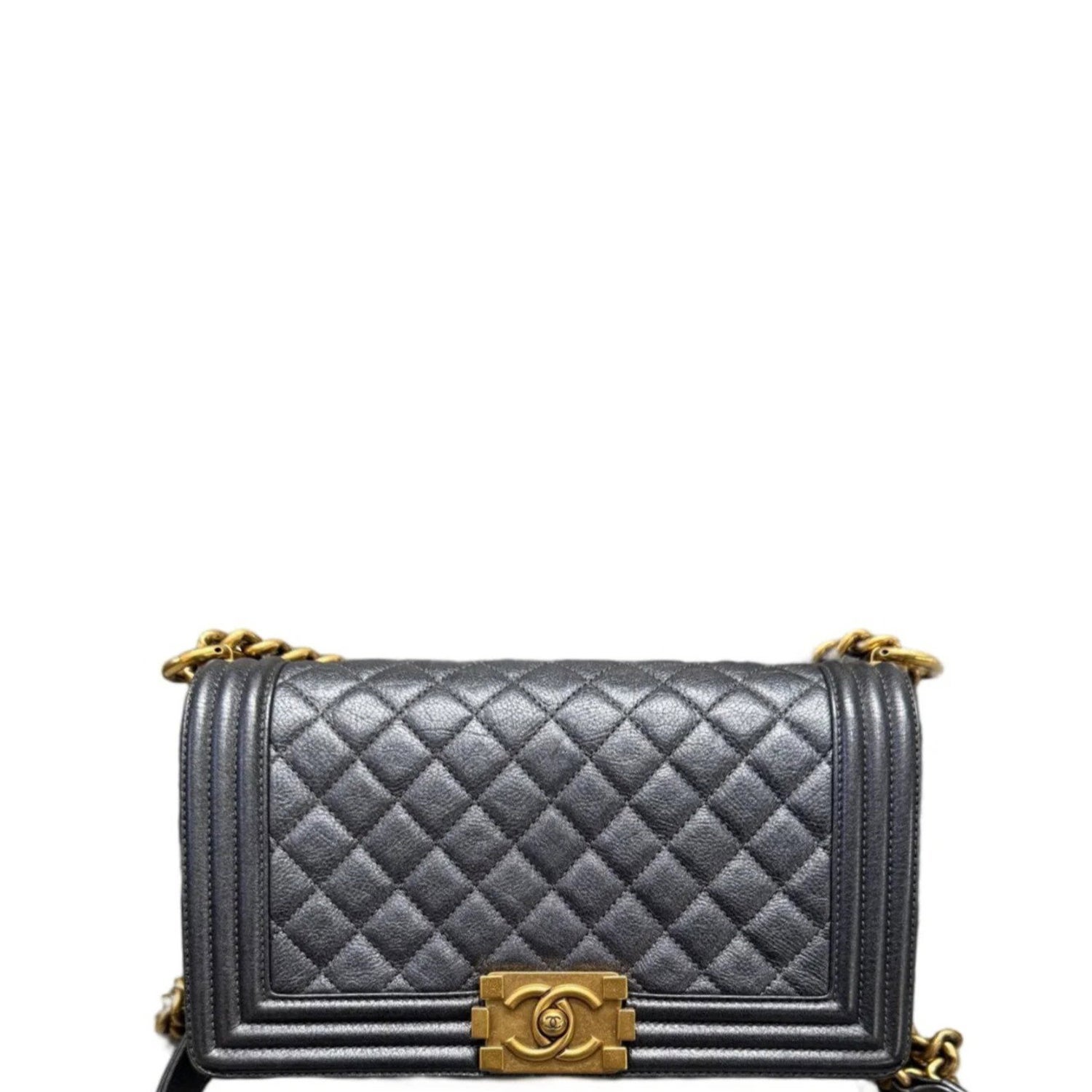 Chanel Calfskin Boy Flap Medium