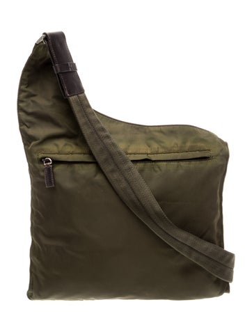Tessuto Nylon Crossbody Bag