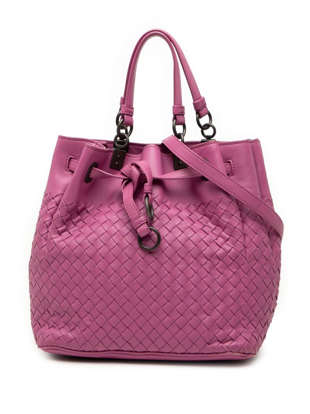 2012-2025 Nappa Intrecciato bucket bag