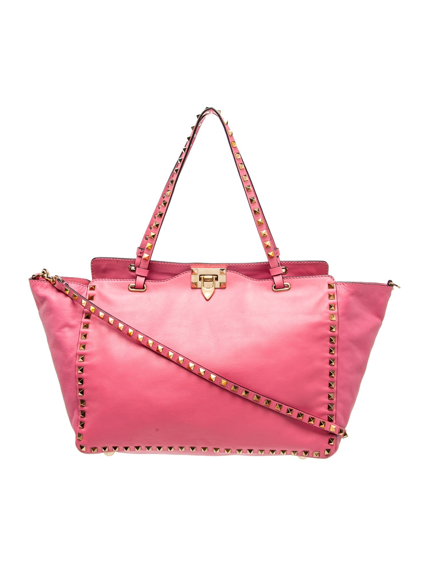 Valentino Rockstud Top Handle Bag