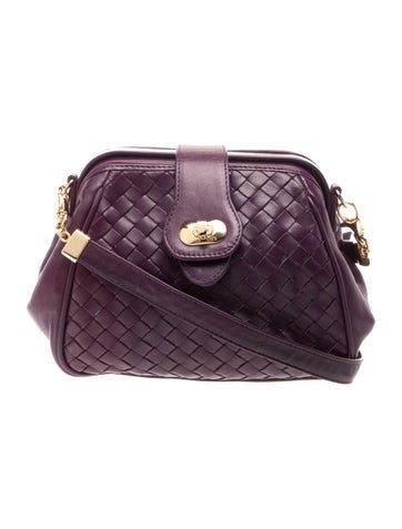 Intrecciato Crossbody Bag Vintage