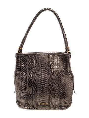 Bvlgari Python Shoulder Bag