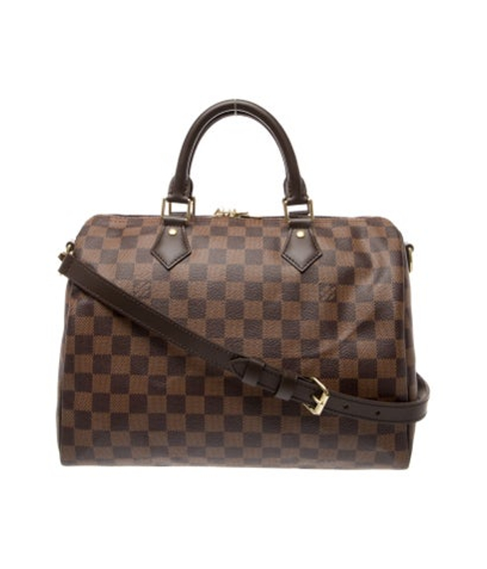 Louis Vuitton Vuitton Damier Ebene Speedy Bandouliere 30