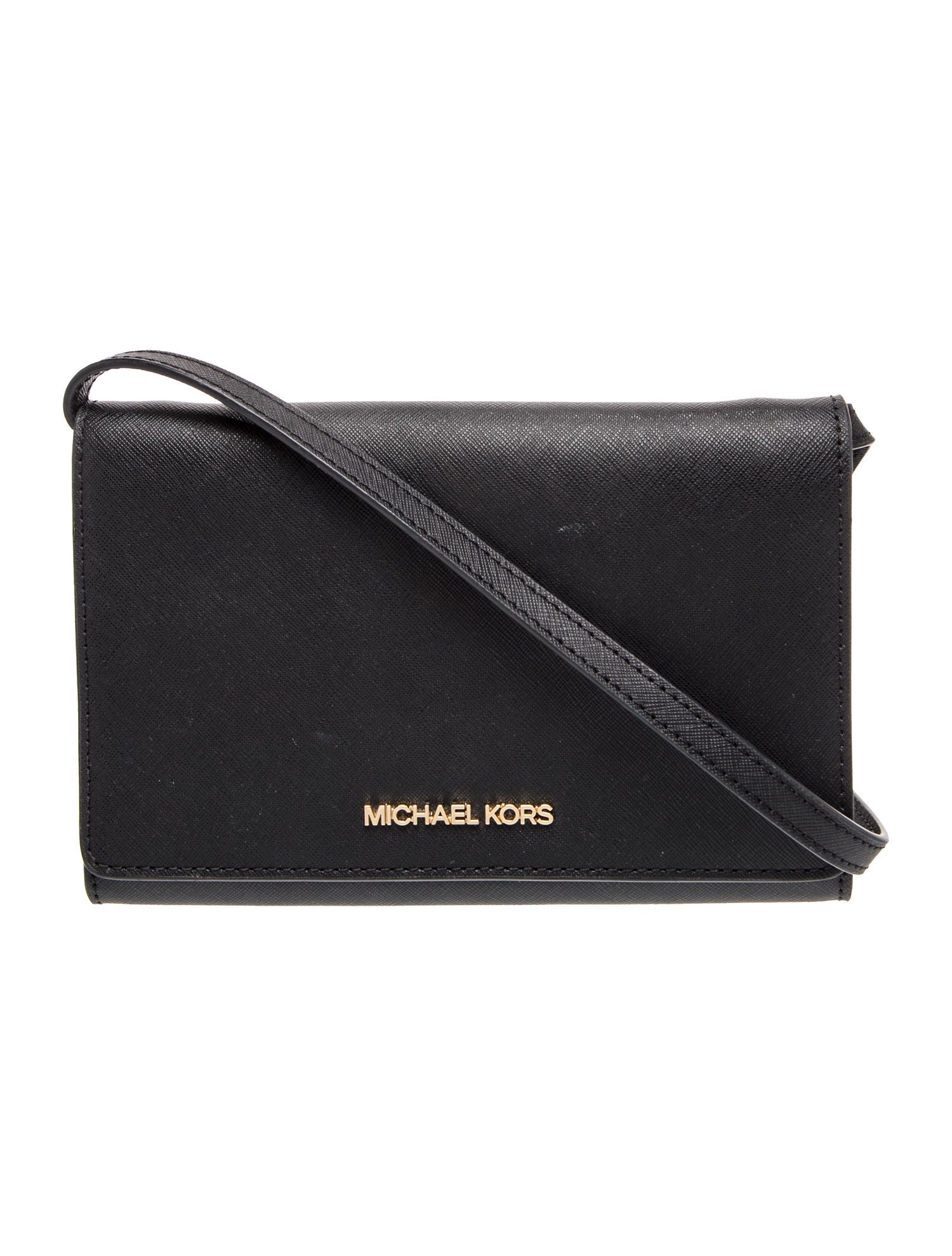 Saffiano Leather Crossbody Bag
