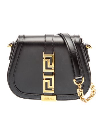Versace Leather Crossbody Bag