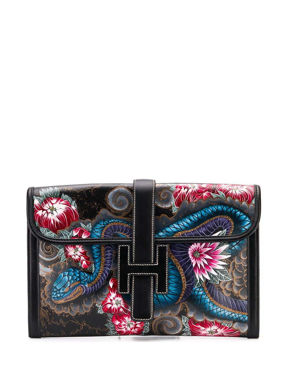 1991 Jige printed clutch