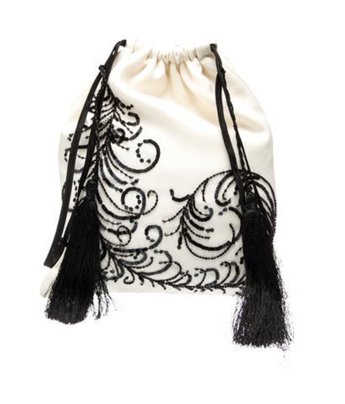 Attico Satin Bucket Bag
