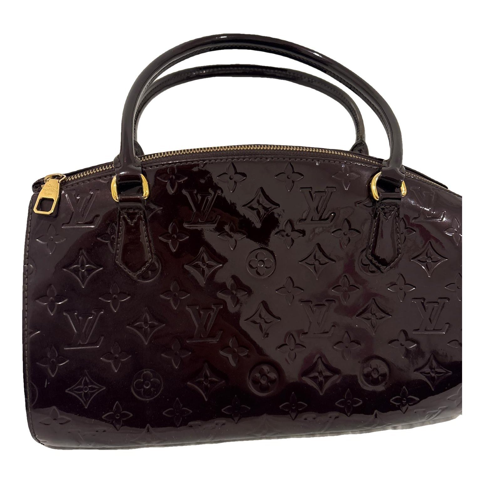 Patent leather bag