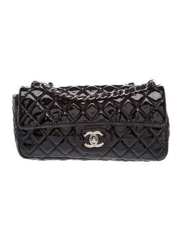 Chanel Patent E/W Flap Bag
