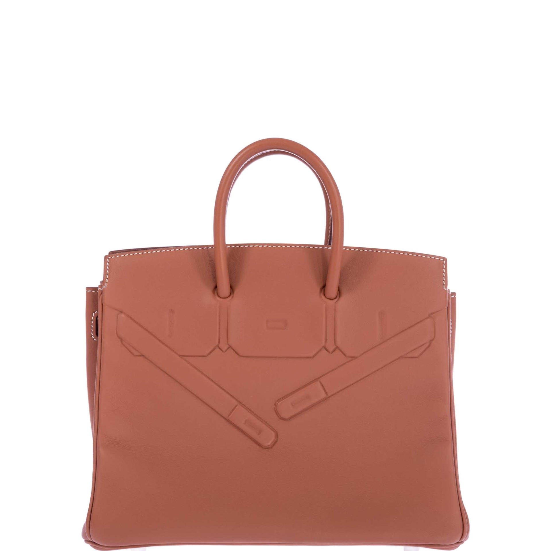 Hermes Hermès Shadow Birkin 25 Gold Swift Gold Hardware