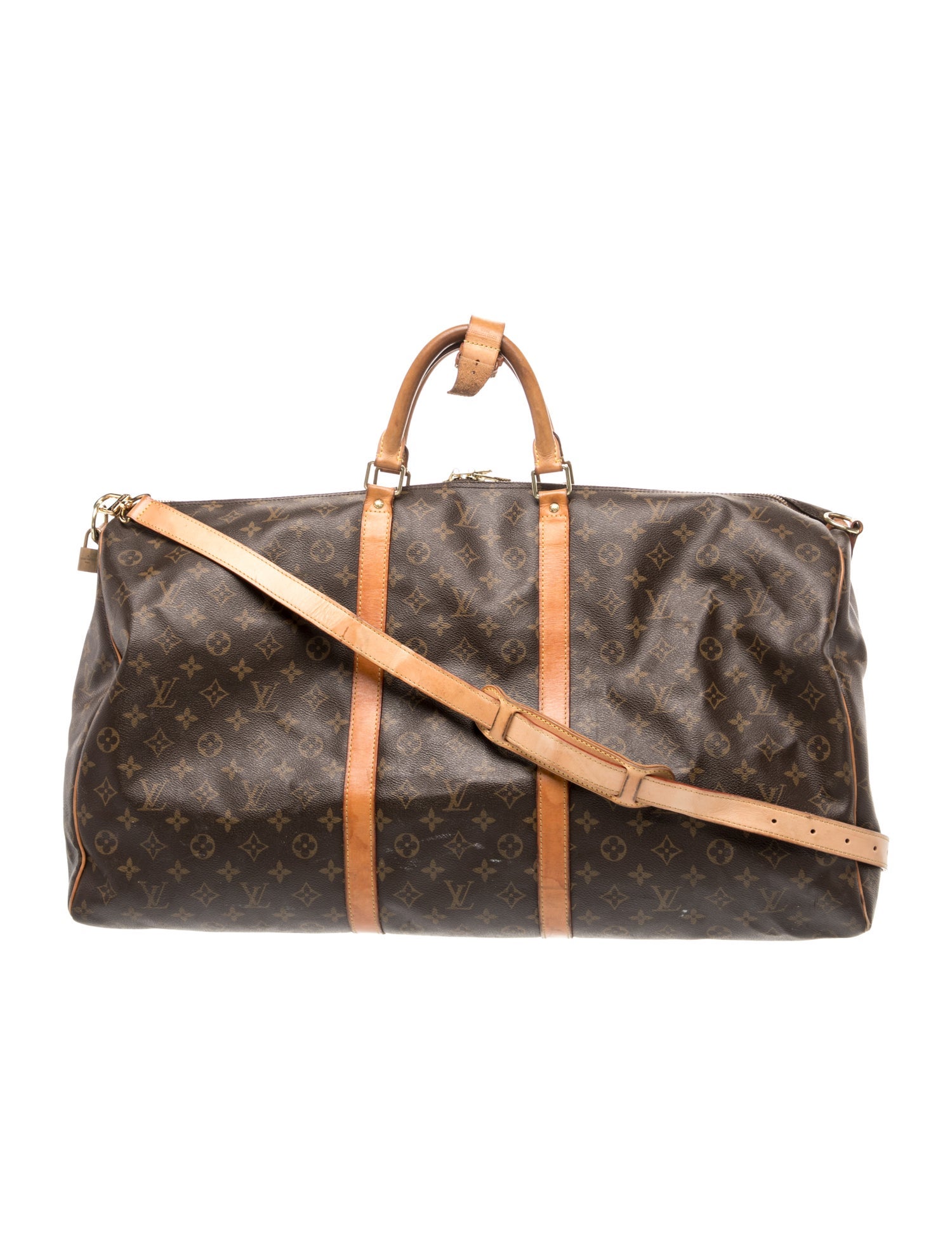LV Monogram Keepall Bandouliere 60
