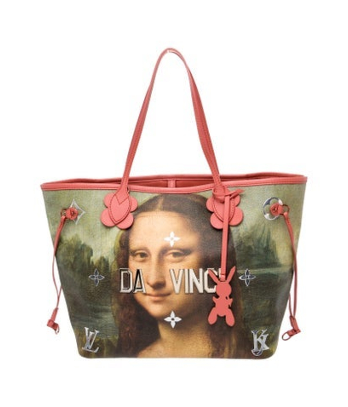 Louis Vuitton Vuitton Masters Collection Da Vinci Neverfull W Pouch Mm