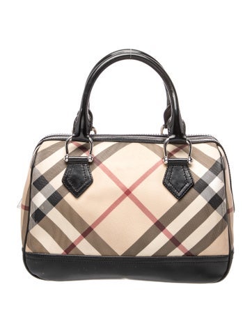 Nova Check Top Handle Bag
