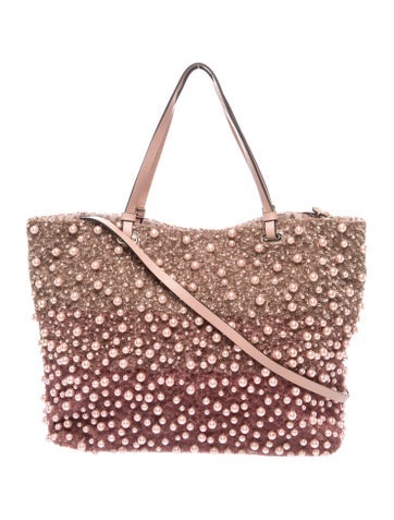 Valentino Satin Tote