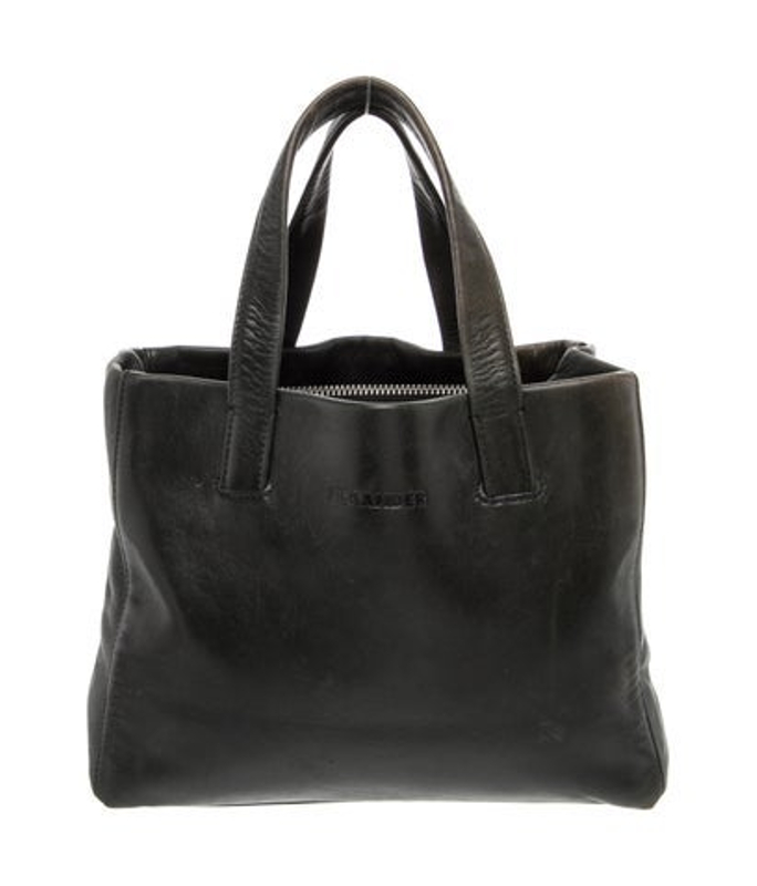 Jil Sander Sander Leather Top Handle Bag