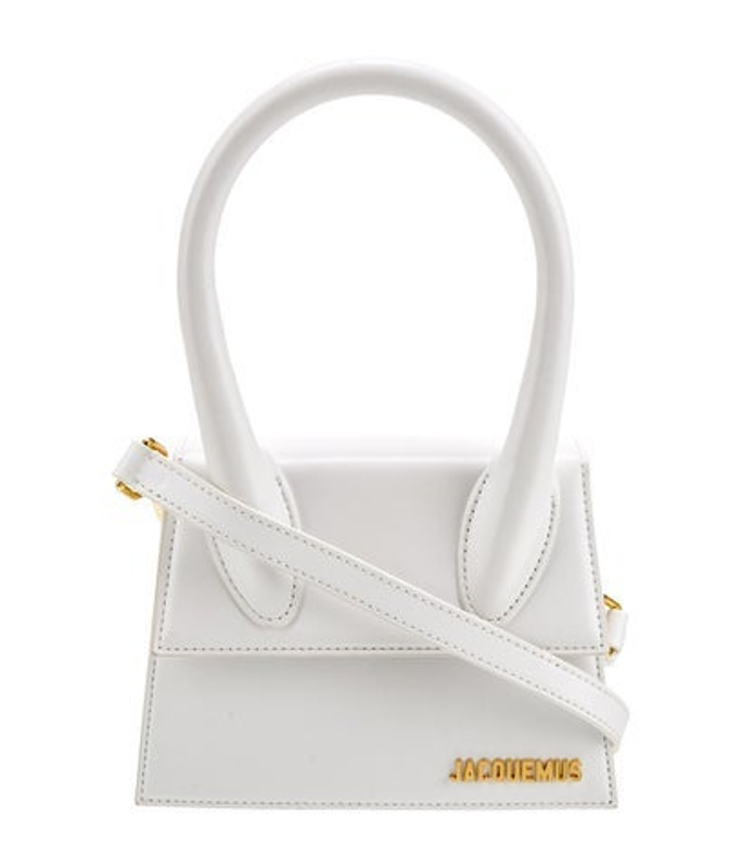 Jacquemus Leather Top Handle Bag