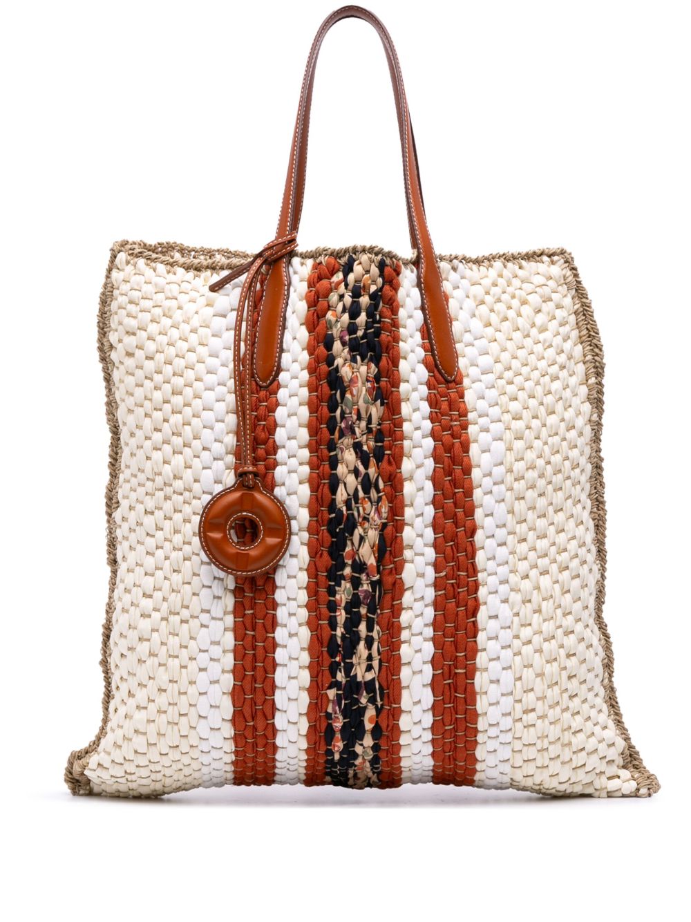 2010-2025 Crochet Wool and Silk Blossom tote bag
