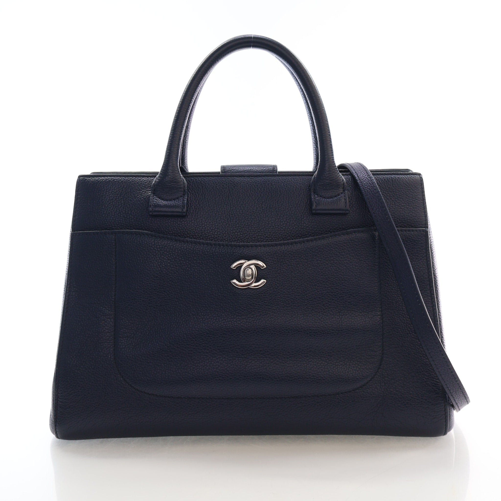 Chanel Small Calfskin Neo Executive Tote Bag