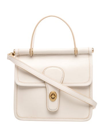 Leather Top Handle Bag