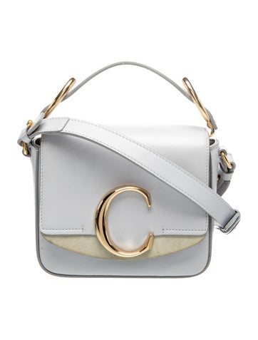 Leather Mini C Shoulder Bag