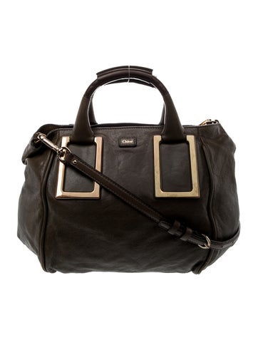 Leather Top Handle Bag