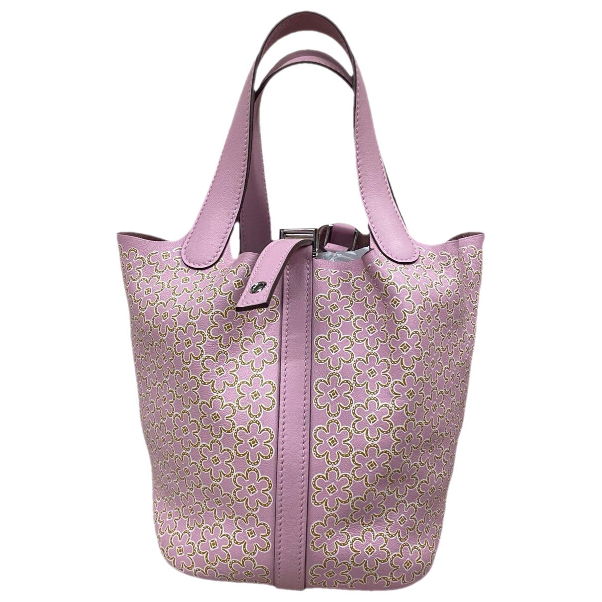 Picotin leather handbag