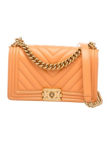 Medium Chevron Boy Bag