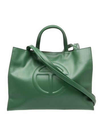 Vegan Leather Shopping Bag Medium