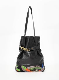 Chloe Embroidered Joan Bucket Bag