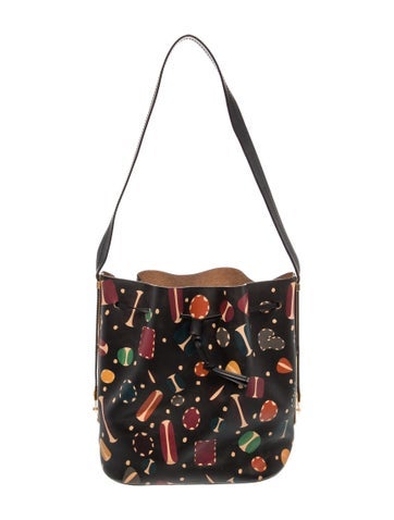 Sophie Hulme Leather Bucket Bag
