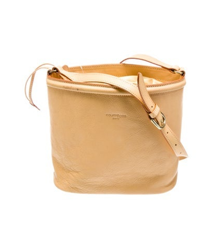 Courreges Leather Bucket Bag