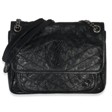 Leather Niki Chain Satchel Medium