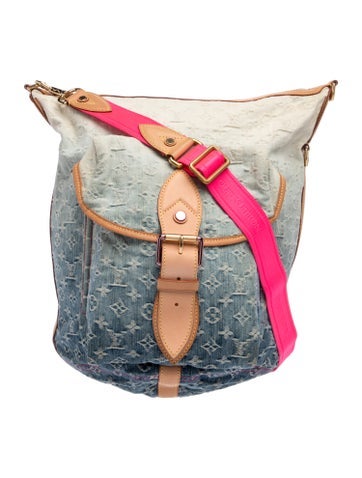 LV Monogram Denim Sunburst PM