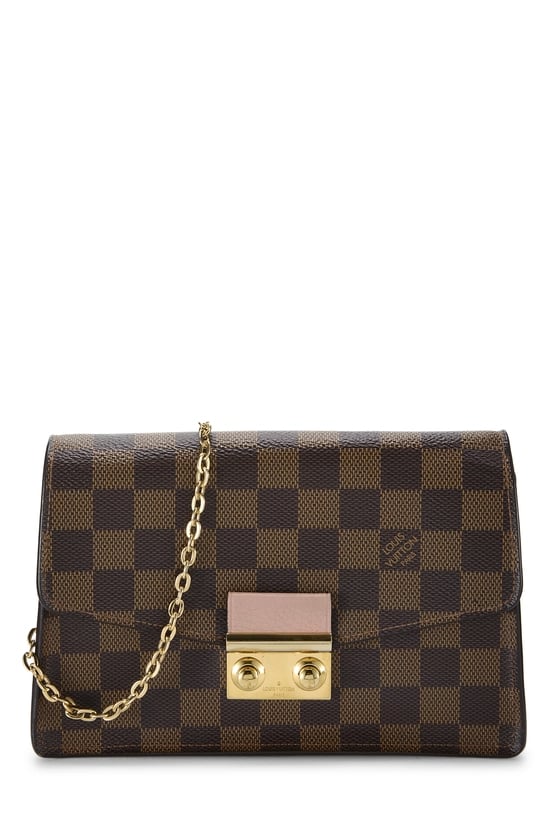 Damier Ebene Croisette Wallet on Chain (WOC) PM