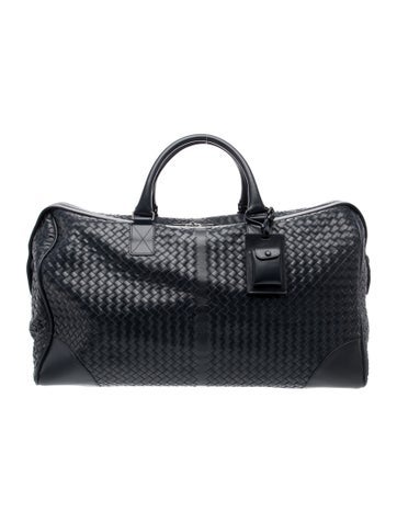 Intrecciato Weekender Bag