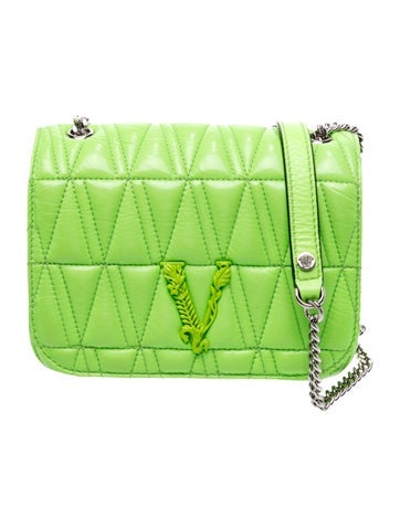 Embossed Leather Shoulder Bag