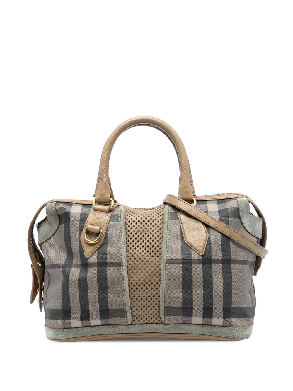 2000-2017 House Check Canvas satchel