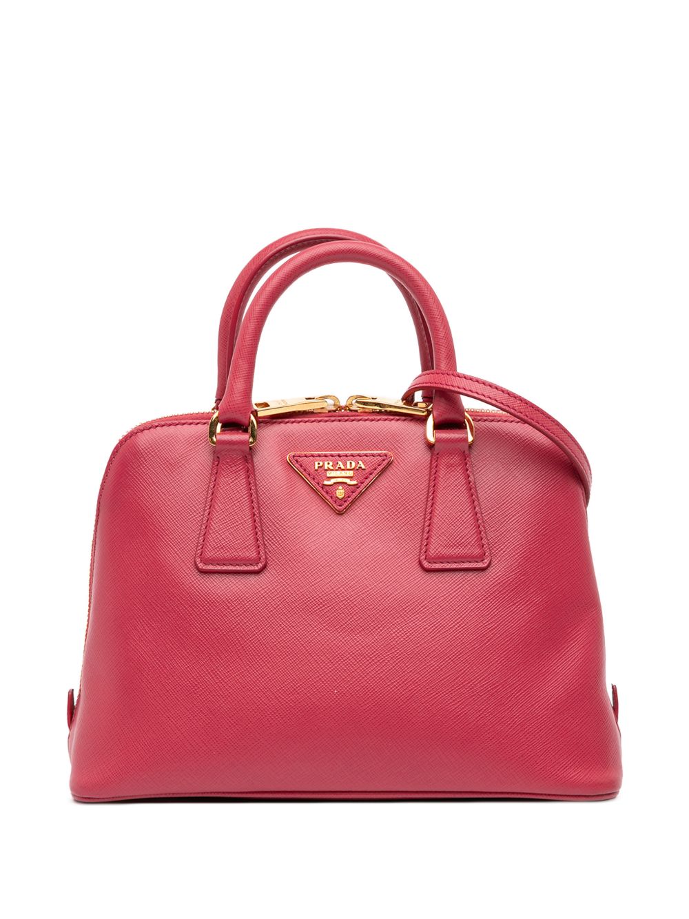 2000-2025 Small Saffiano Lux Promenade satchel