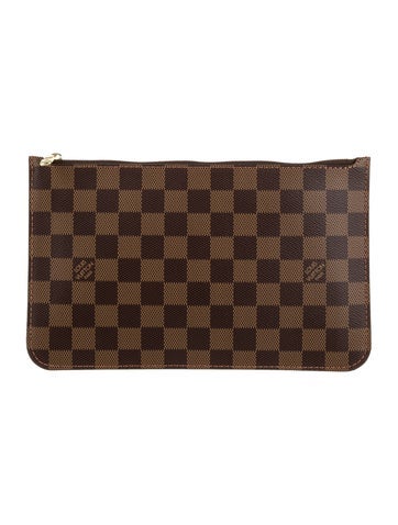 Louis Vuitton Damier Ebene Neverfull Pouch