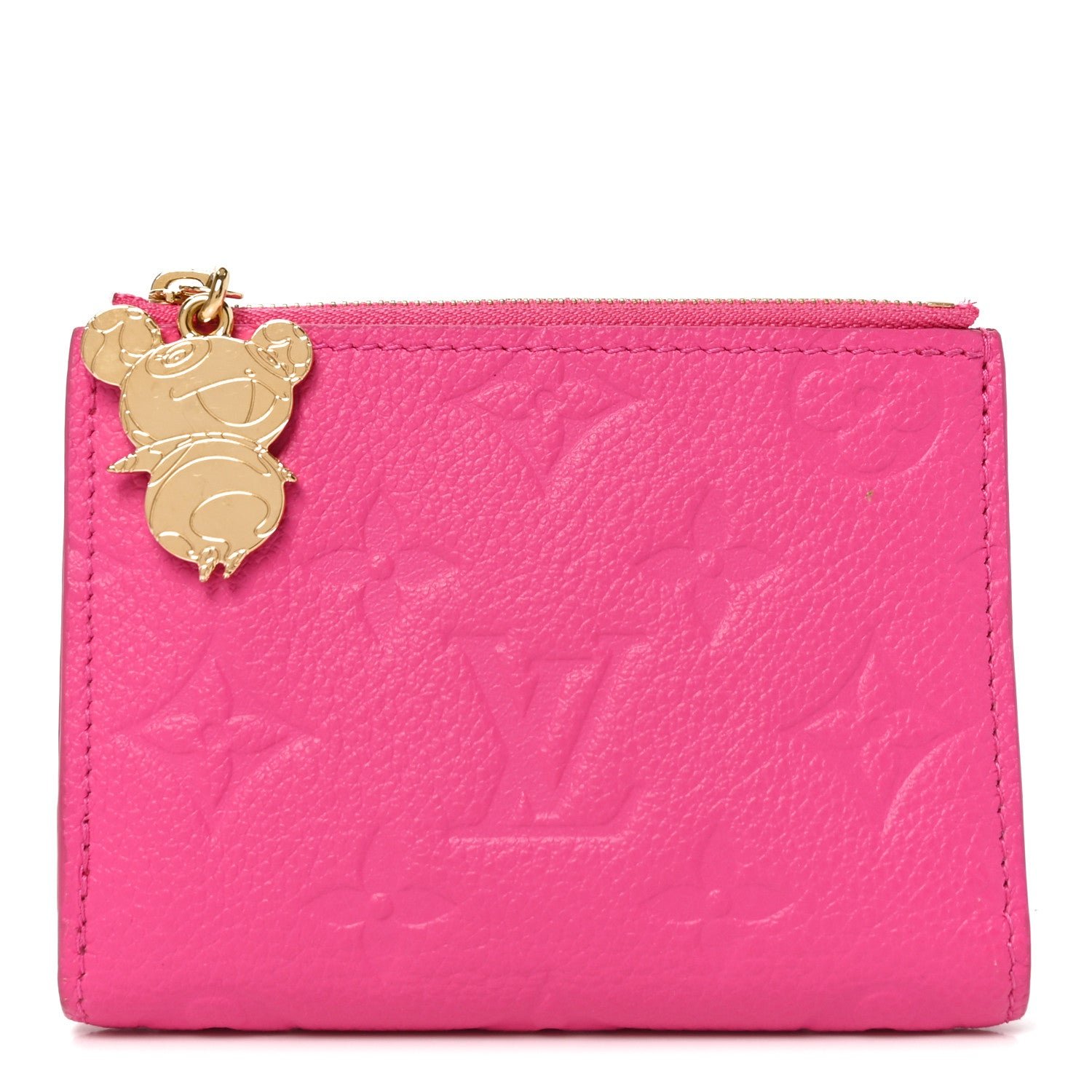 Louis Vuitton LV X TM Empreinte Monogram Lisa Wallet Kawaii Pink
