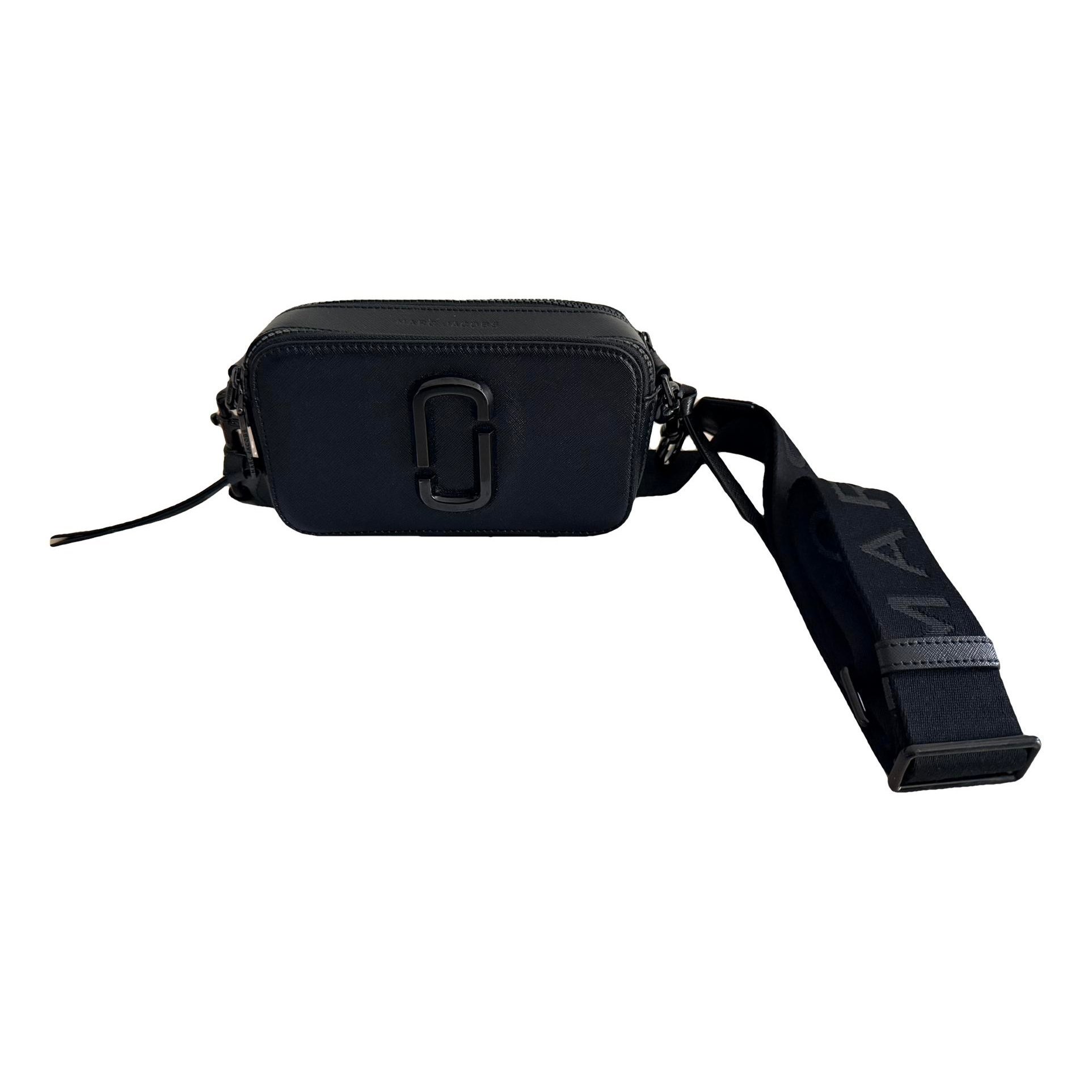 Snapshot leather crossbody bag