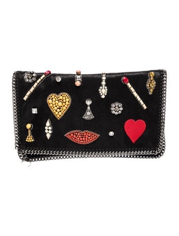 Stella McCartney Leather Clutch
