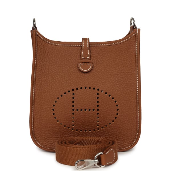 Hermes Evelyne TPM Gold Clemence Palladium Hardware