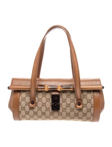 GG Canvas Bamboo Bullet Medium